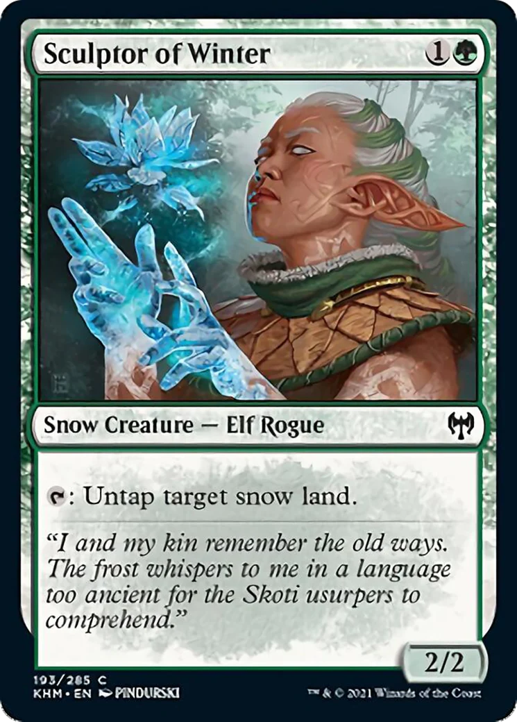 MTG: Kaldheim 193: Sculptor of Winter 