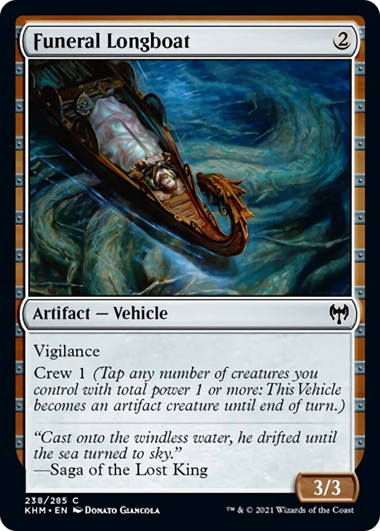 MTG: Kaldheim 238: Funeral Longboat 