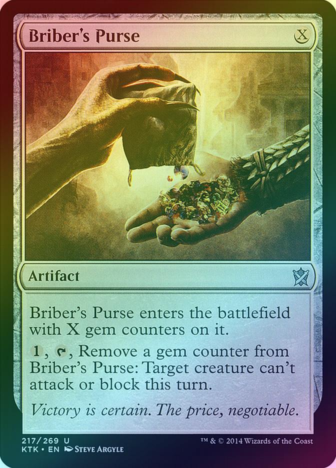 MTG: Khans of Tarkir 217: Bribers Purse (FOIL) 