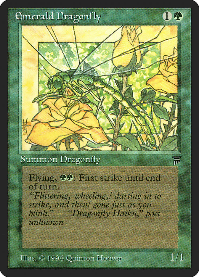 MTG: Legends 184: Emerald Dragonfly 