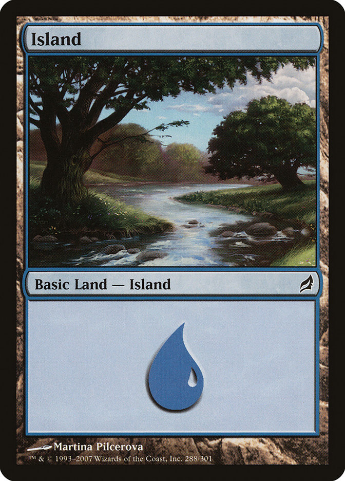 MTG: Lorwyn 288: Island (FOIL) 