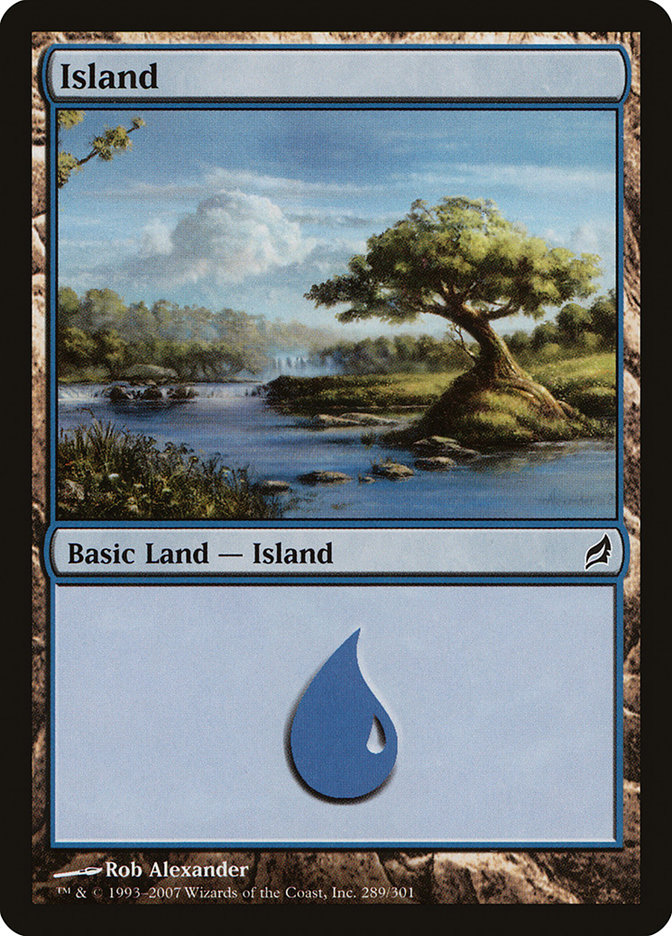 MTG: Lorwyn 289: Island (FOIL) 