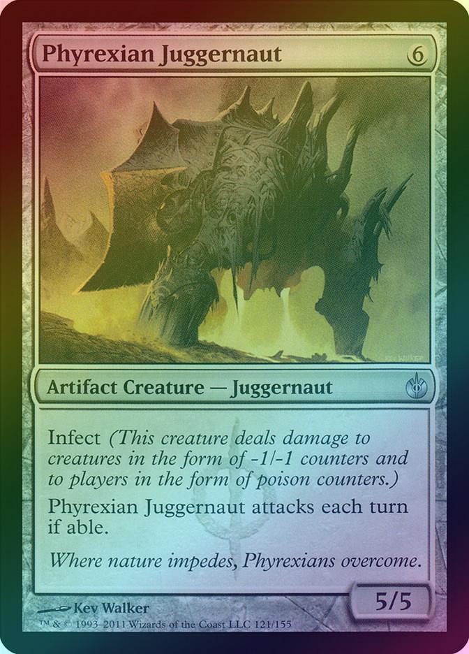 MTG: Mirrodin Besieged 121: Phyrexian Juggernaut (FOIL) 