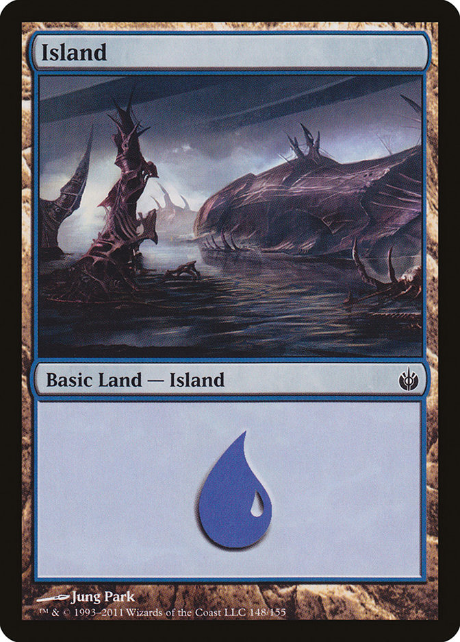 MTG: Mirrodin Besieged 148: Island (FOIL) 