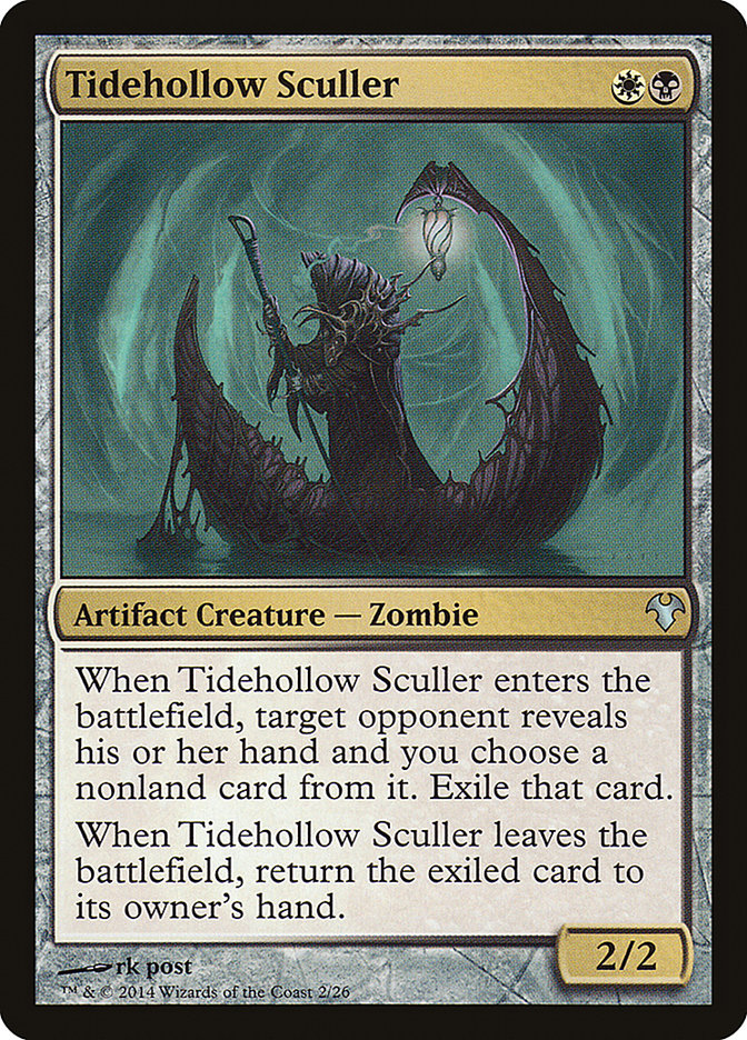 MTG: Modern Event Deck 2014 002: Tidehollow Sculler 