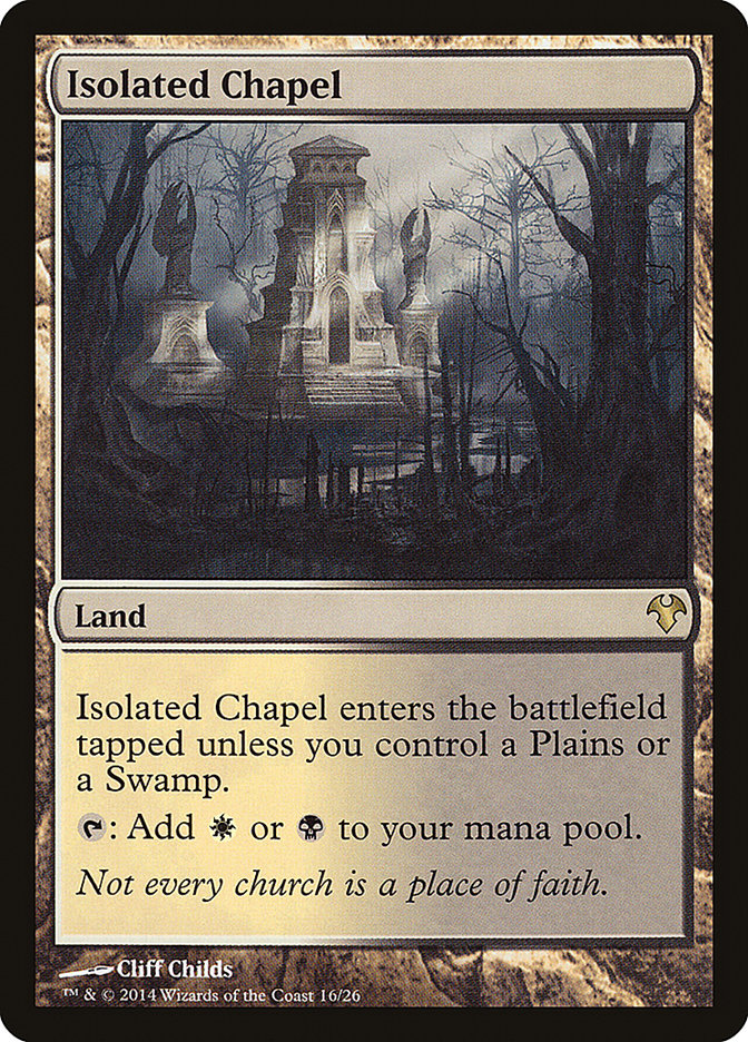 MTG: Modern Event Deck 2014 016: Isolated Chapel 