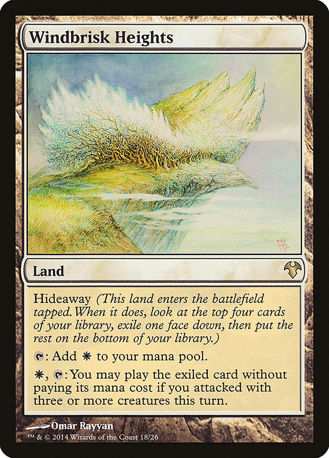 MTG: Modern Event Deck 2014 018: Windbrisk Heights 