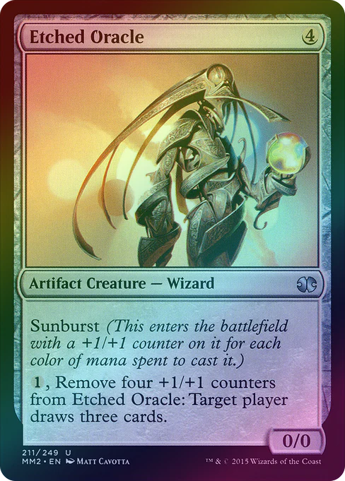 MTG: Modern Masters 206: Etched Oracle (FOIL) 