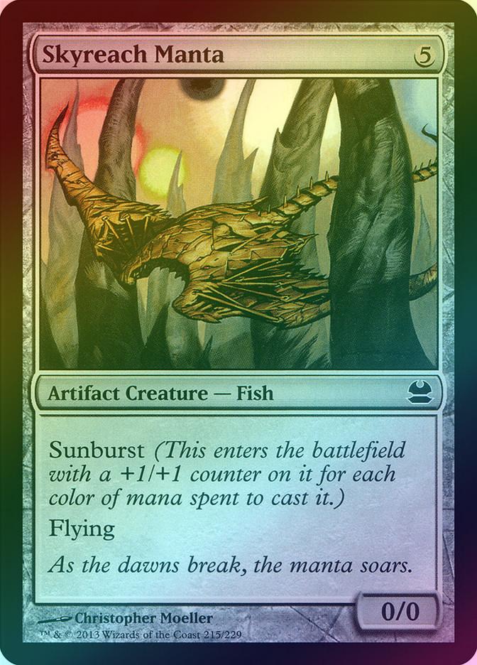 MTG: Modern Masters 215: Skyreach Manta (FOIL) 