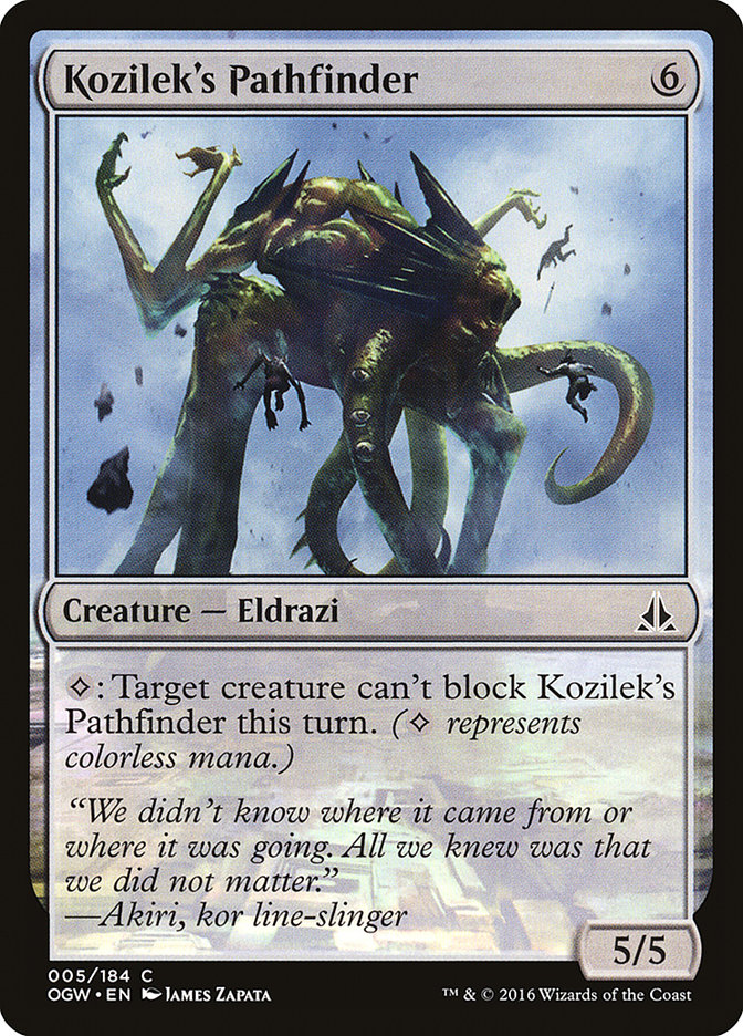 MTG: Oath of the Gatewatch 005: Kozileks Pathfinder 