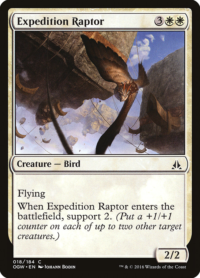 MTG: Oath of the Gatewatch 018: Expedition Raptor 