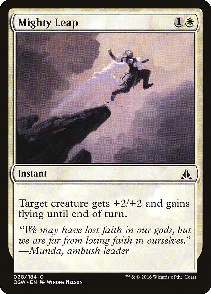 MTG: Oath of the Gatewatch 028: Mighty Leap 