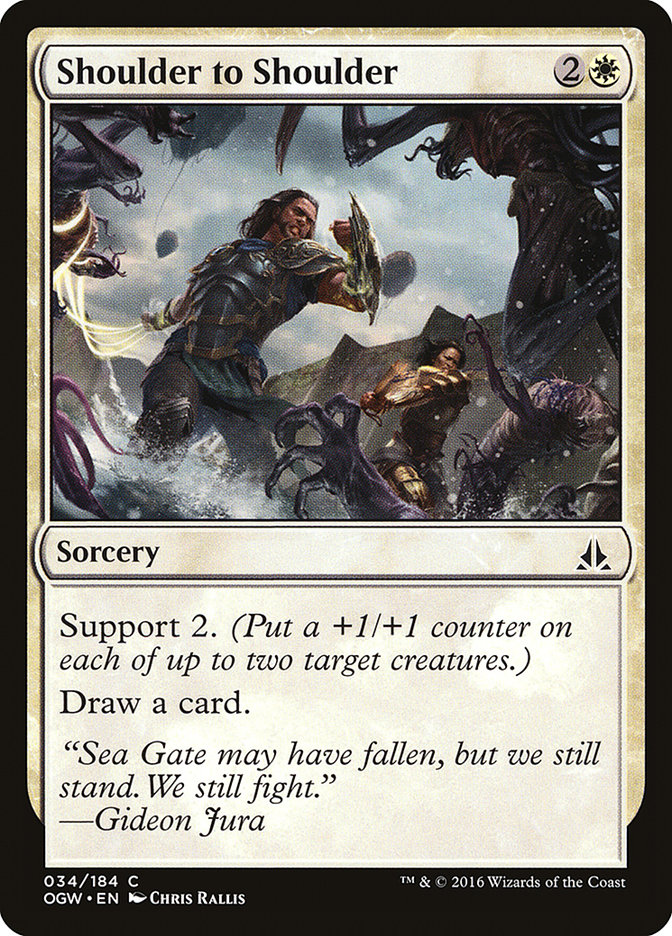 MTG: Oath of the Gatewatch 034: Shoulder to Shoulder 