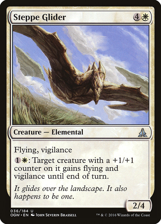 MTG: Oath of the Gatewatch 036: Steppe Glider 