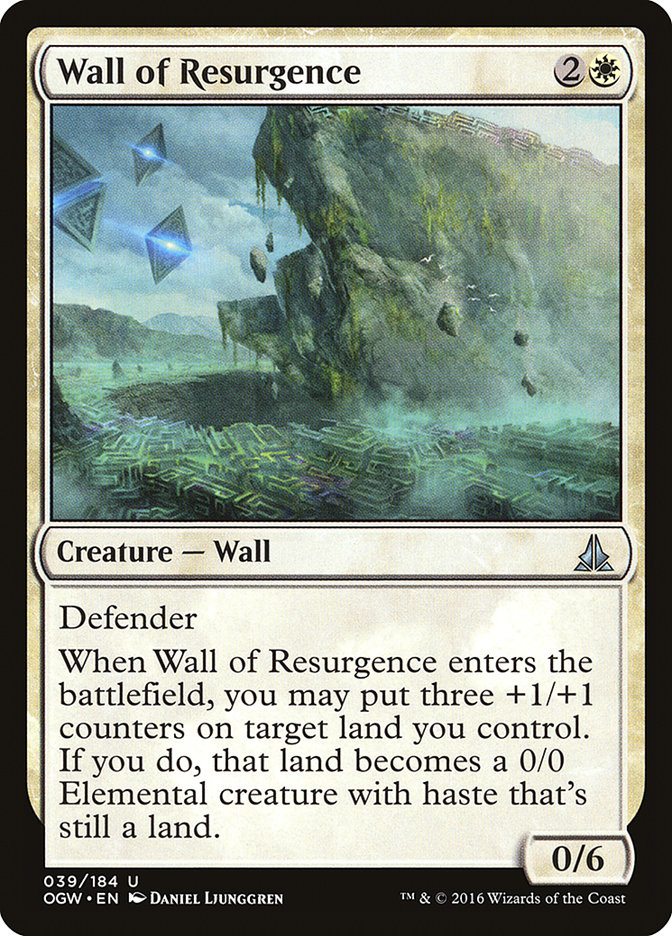 MTG: Oath of the Gatewatch 039: Wall of Resurgence 