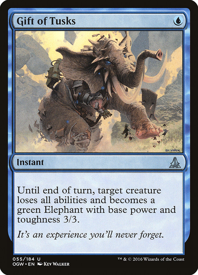 MTG: Oath of the Gatewatch 055: Gift of Tusks 