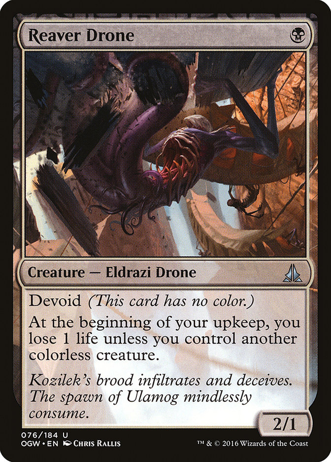 MTG: Oath of the Gatewatch 076: Reaver Drone 