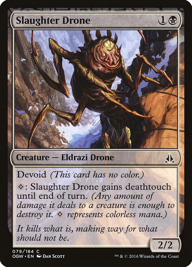 MTG: Oath of the Gatewatch 079: Slaughter Drone 