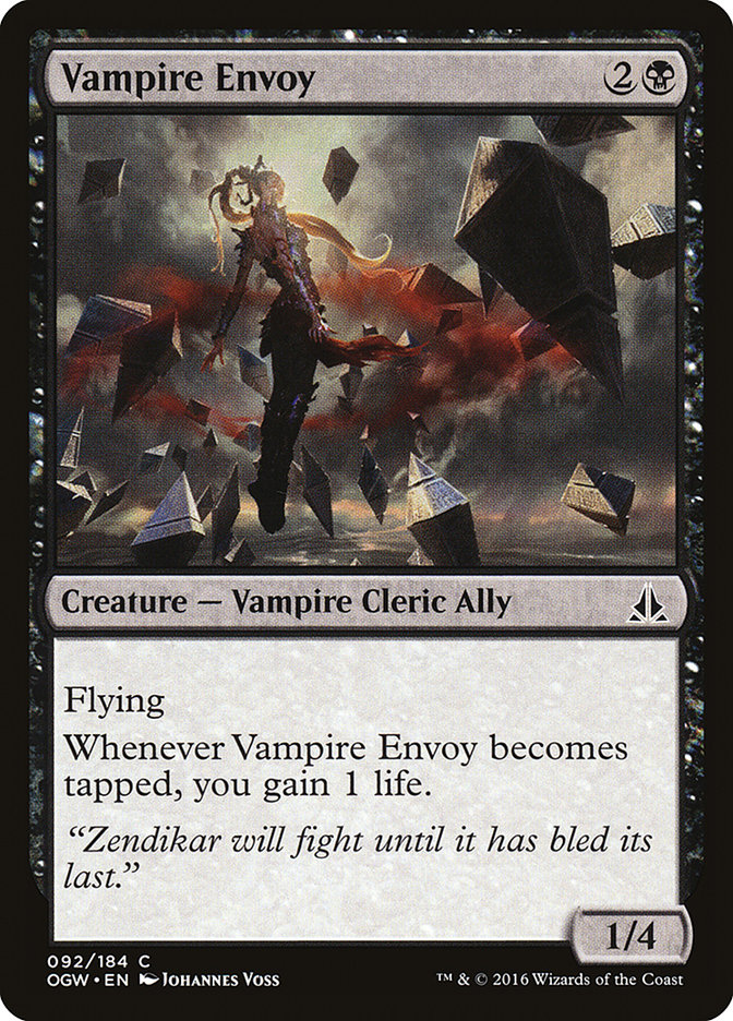 MTG: Oath of the Gatewatch 092: Vampire Envoy 