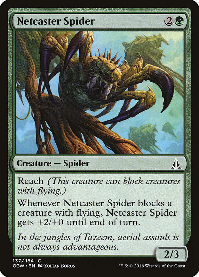 MTG: Oath of the Gatewatch 137: Netcaster Spider 