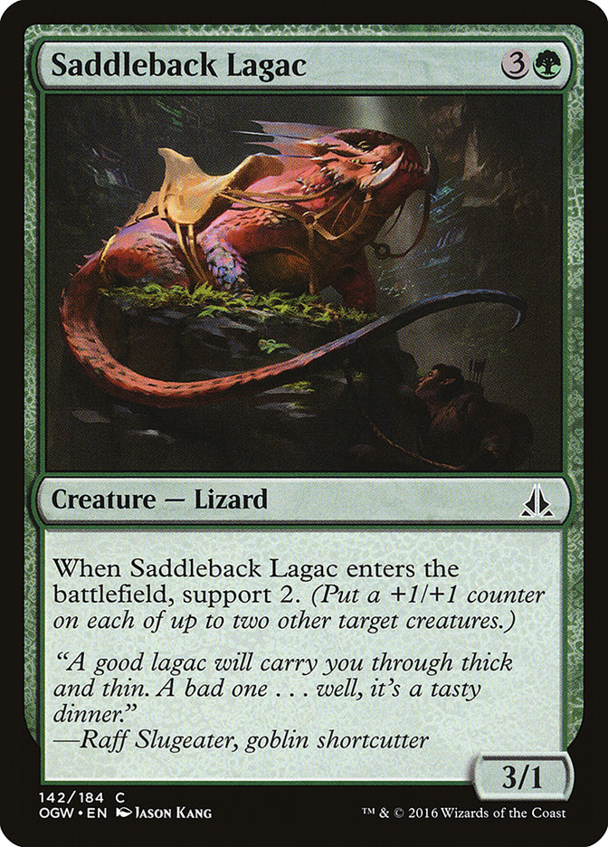 MTG: Oath of the Gatewatch 142: Saddleback Lagac 