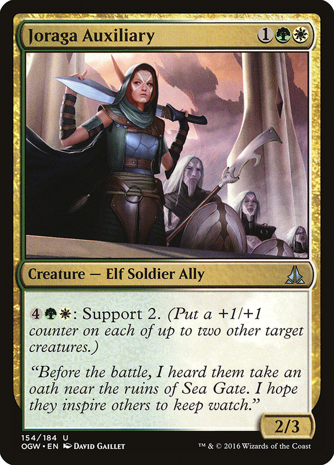 MTG: Oath of the Gatewatch 154: Joraga Auxiliary 