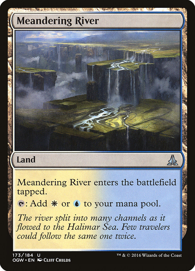 MTG: Oath of the Gatewatch 173: Meandering River 