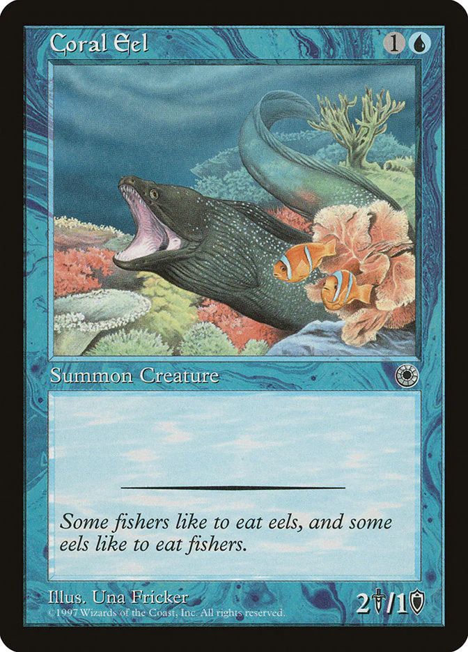 MTG: Portal: Coral Eel 