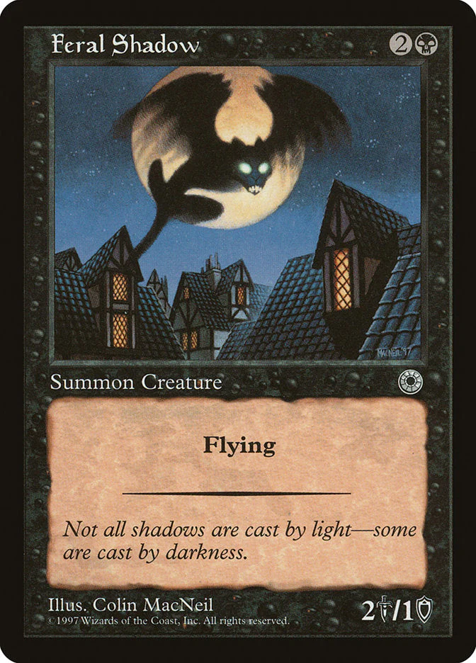 MTG: Portal: Feral Shadow 