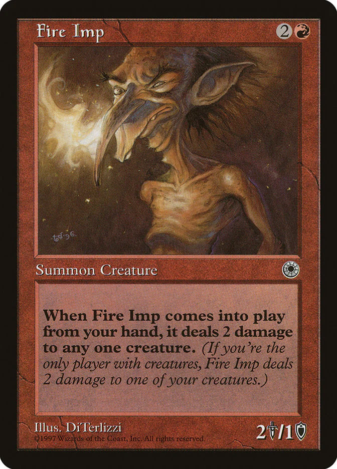 MTG: Portal: Fire Imp 