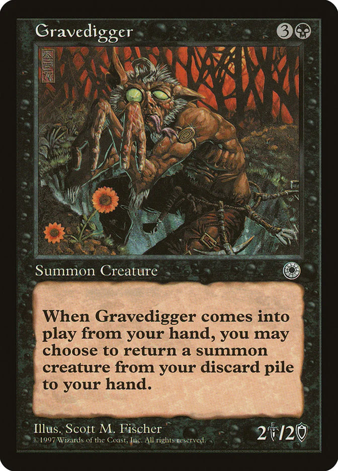 MTG: Portal: Grave Digger 