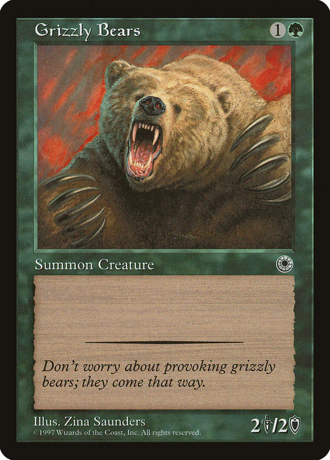 MTG: Portal: Grizzly Bears 