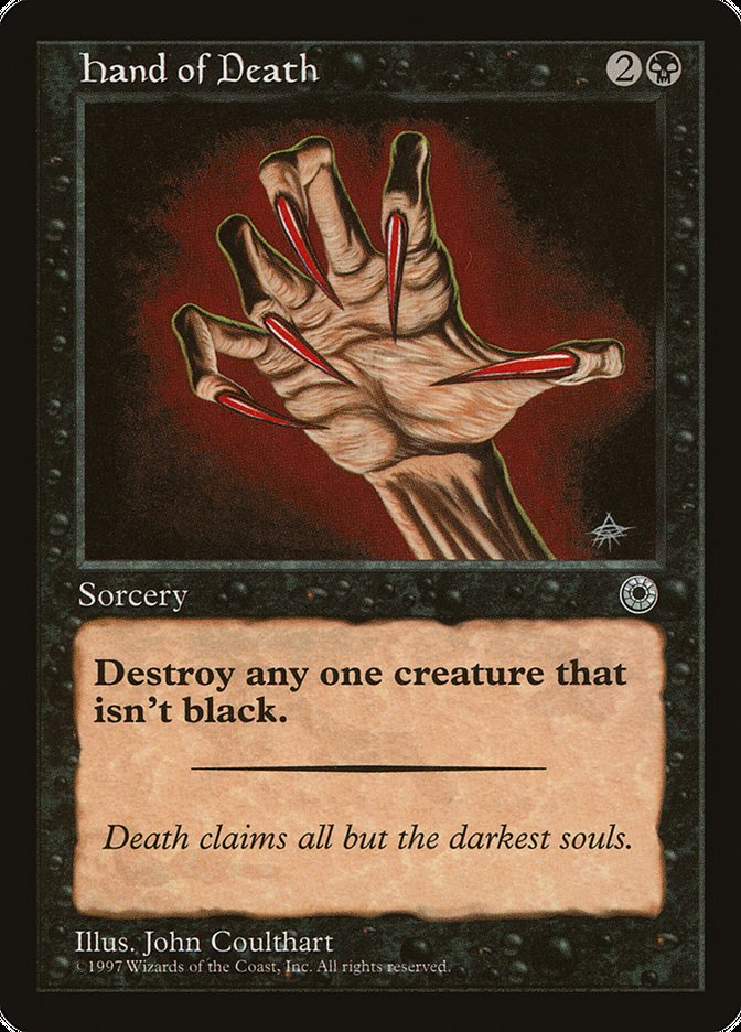 MTG: Portal: Hand of Death 