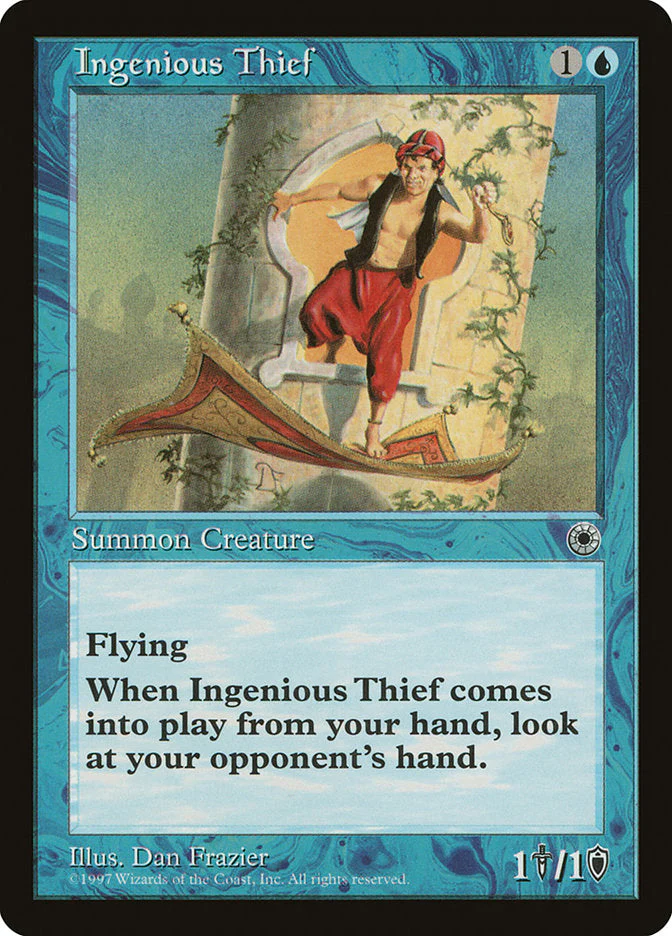 MTG: Portal: Ingenious Thief 