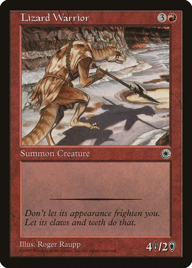 MTG: Portal: Lizard Warrior 