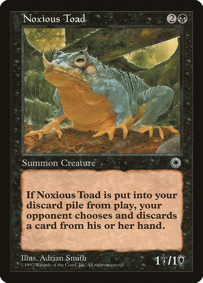 MTG: Portal: Noxious Toad 