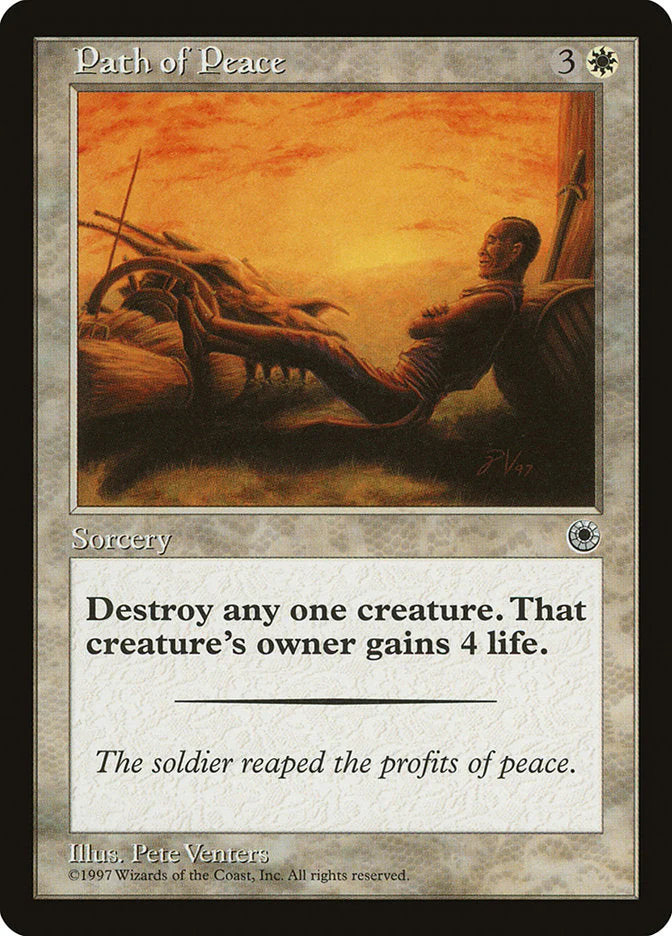 MTG: Portal: Path of Peace 