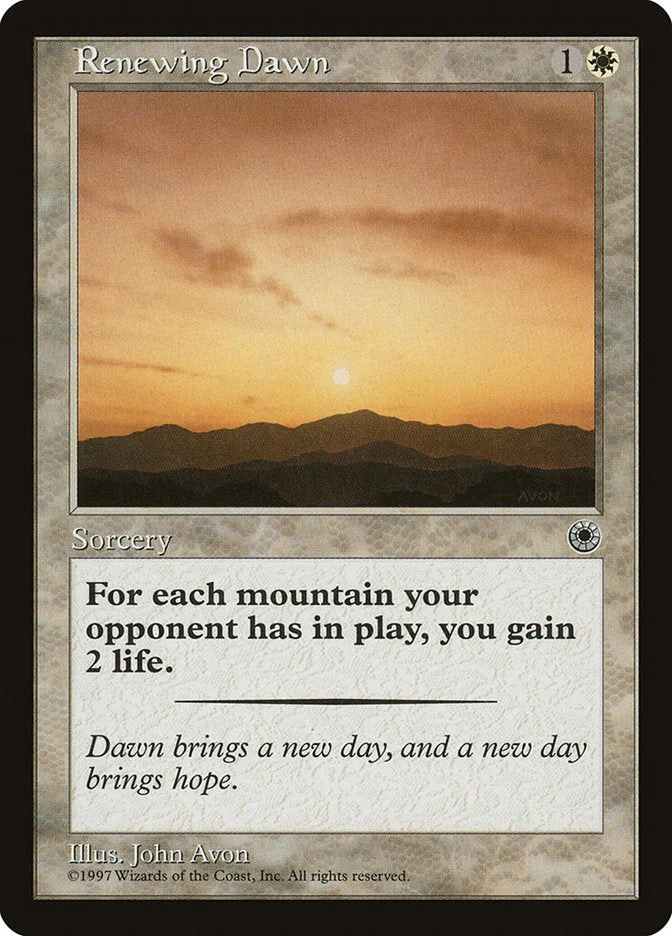 MTG: Portal: Renewing Dawn 