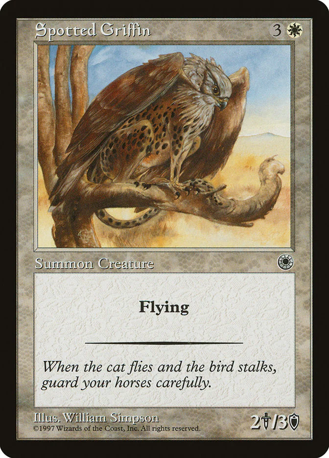 MTG: Portal: Spotted Griffin 