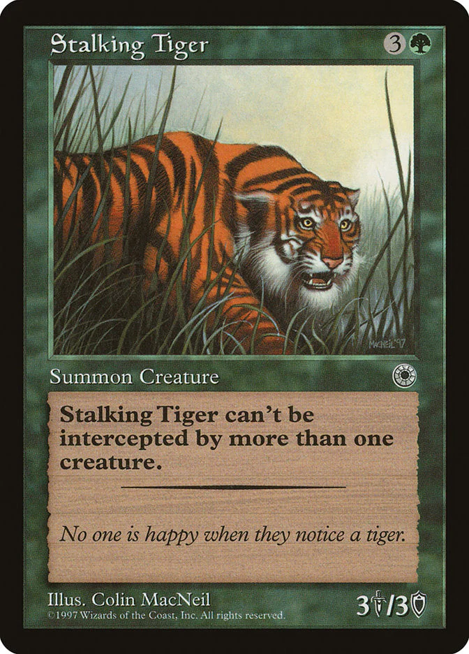 MTG: Portal: Stalking Tiger 