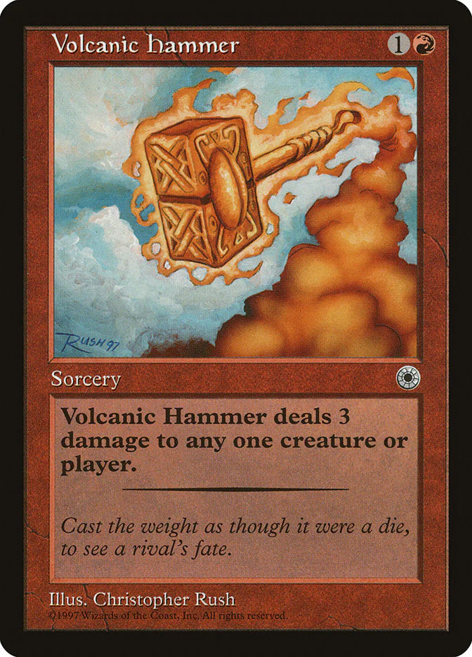 MTG: Portal: Volcanic Hammer 