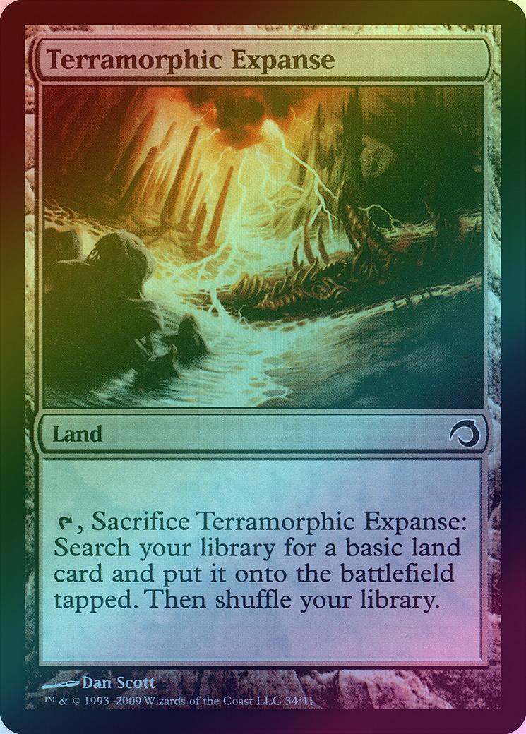 MTG: Premium Deck Series: Slivers 034: Terramorphic Expanse (FOIL) 