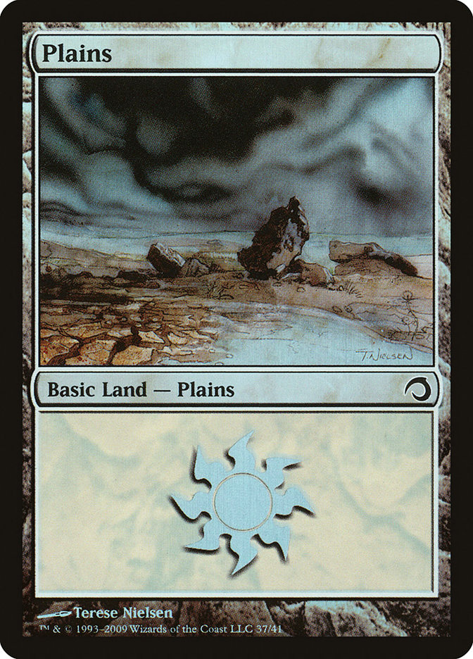 MTG: Premium Deck Series: Slivers 037: Plains (FOIL) 