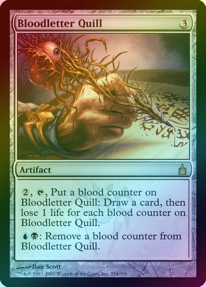 MTG: Ravnica: City of Guilds 254: Bloodletter Quill (FOIL) 