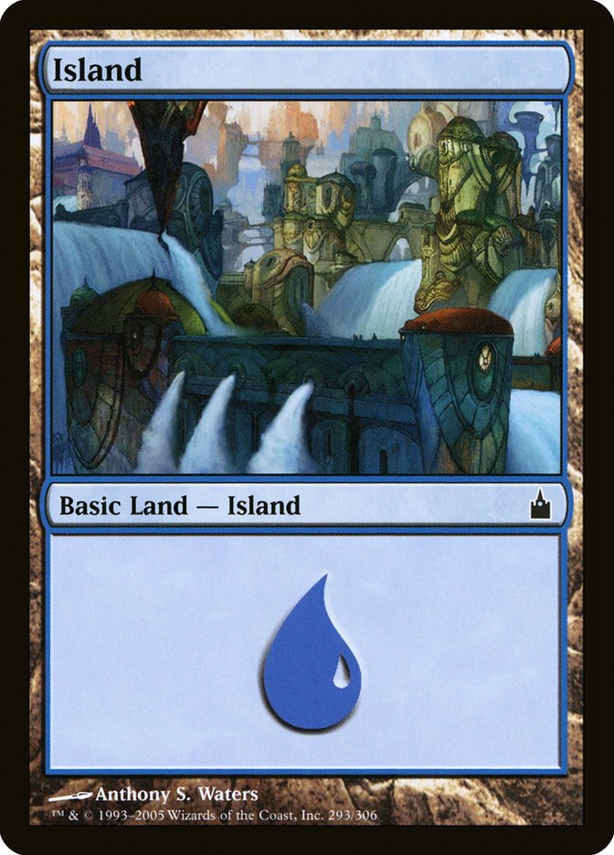 MTG: Ravnica: City of Guilds 293: Island (FOIL) 