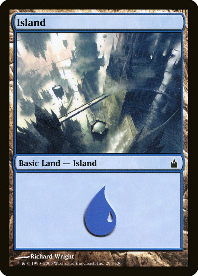 MTG: Ravnica: City of Guilds 294: Island (FOIL) 