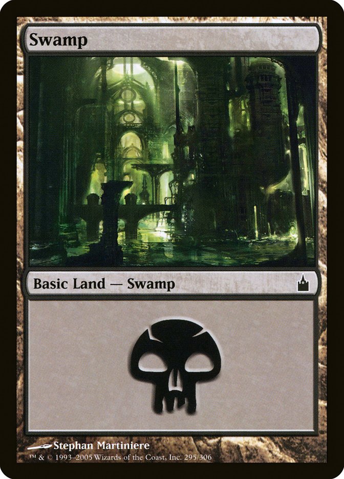 MTG: Ravnica: City of Guilds 295: Swamp (FOIL) 