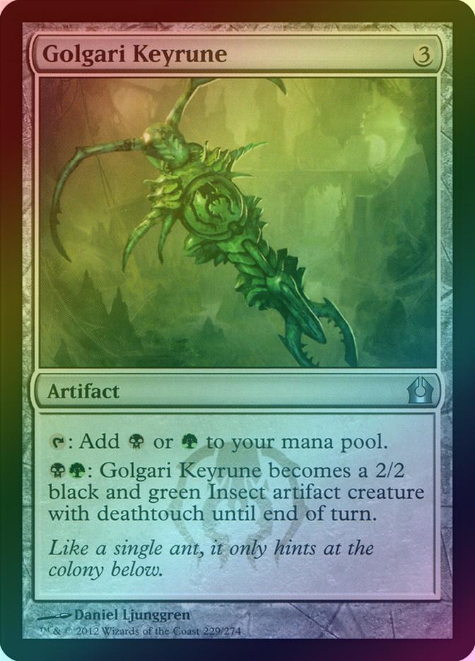 MTG: Return to Ravnica 229: Golgari Keyrune (FOIL) 