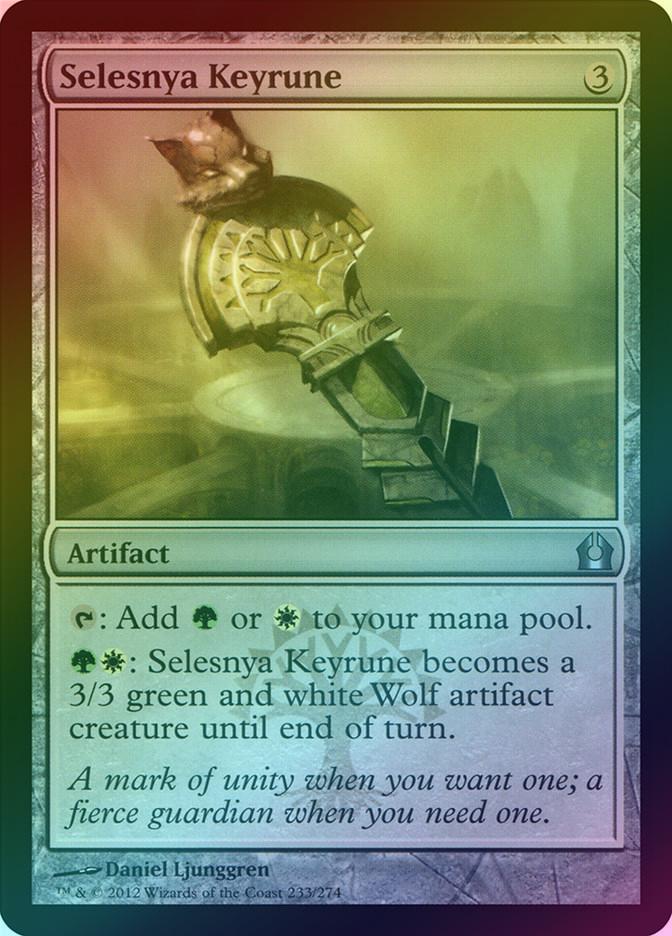 MTG: Return to Ravnica 233: Selesnya Keyrune (FOIL) 