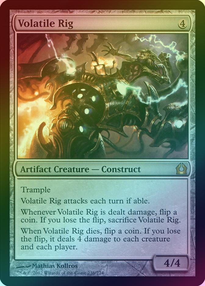 MTG: Return to Ravnica 236: Volatile Rig (FOIL) 